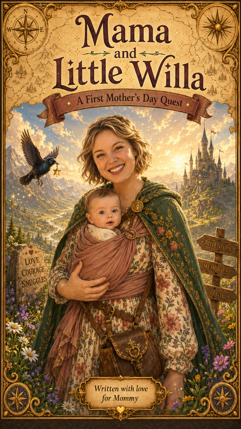 Mama and Little Willa fantasy web-comic cover
